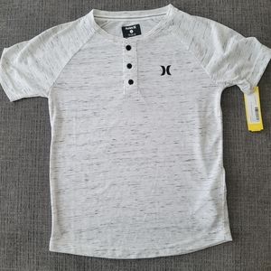 Hurley Cloud Slub Henley Tee